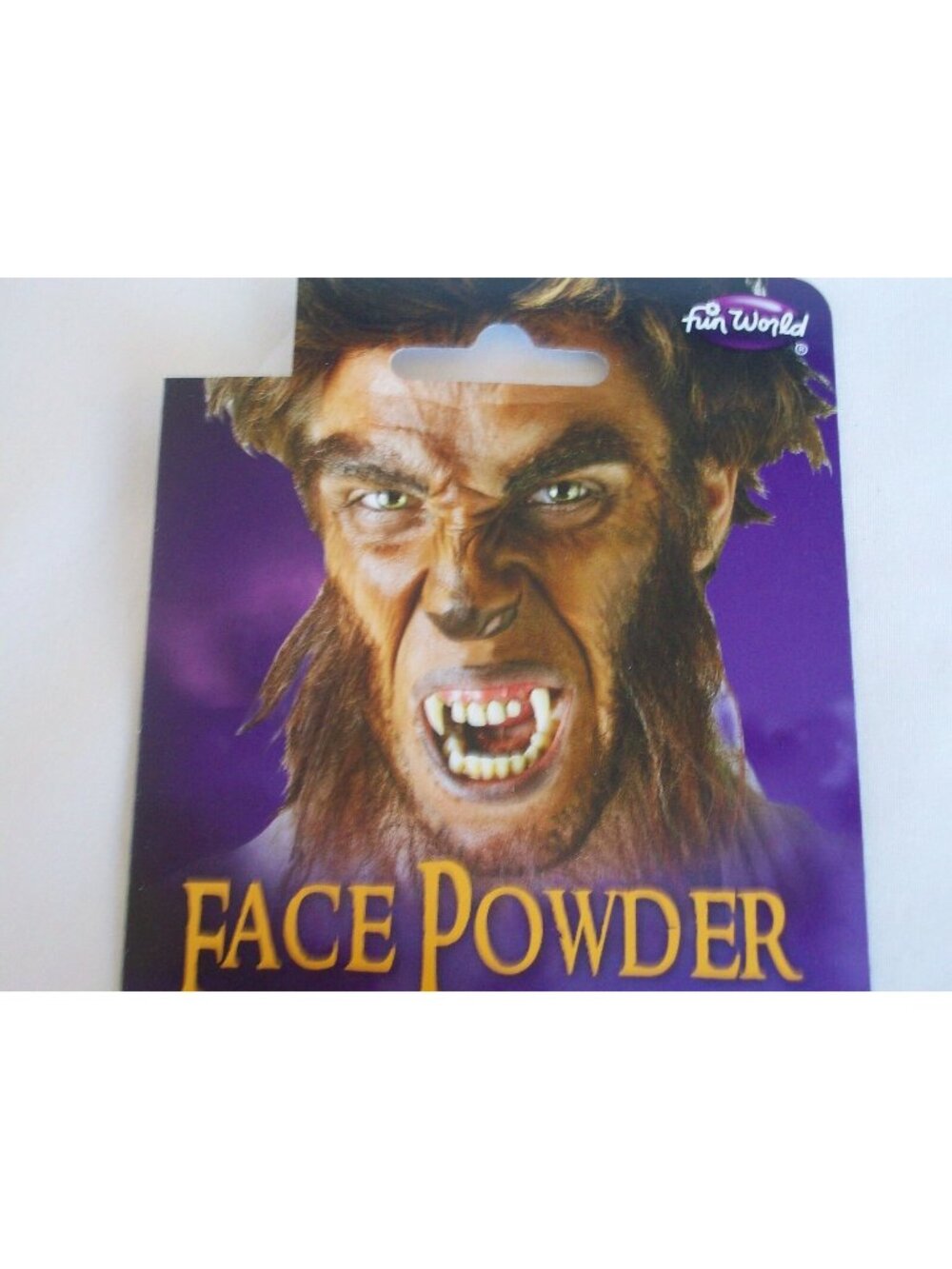 Halloween Brown Face Pressed Powder Shadowing Makeup Kit Costume Face Wolf